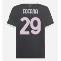 Pánský Fotbalový dres AC Milan Youssouf Fofana #29 2024-25 Třetí Krátký Rukáv